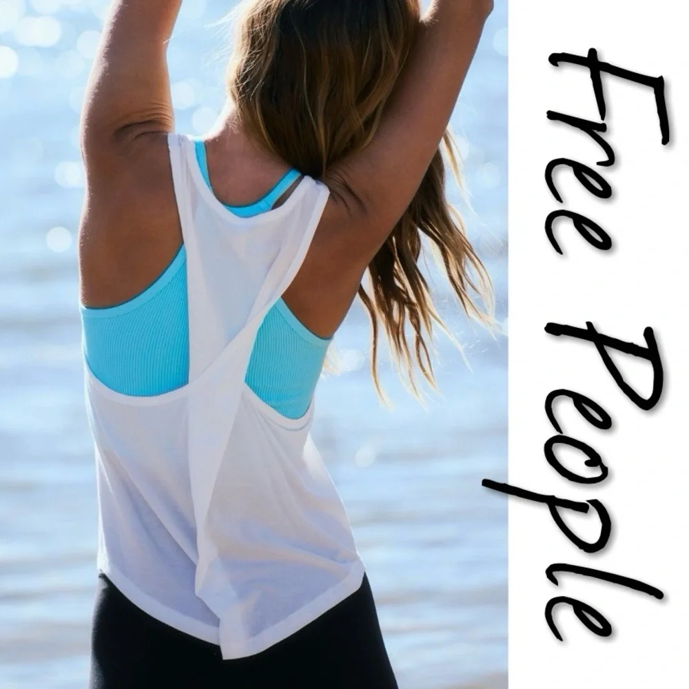 Free People Movement Endurance Twist Back Tank M/L